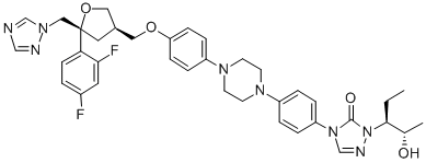 Posaconazole  (CAS171228-49-2)